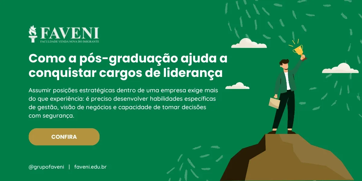 Como a pós-graduação pode abrir portas para cargos de liderança?