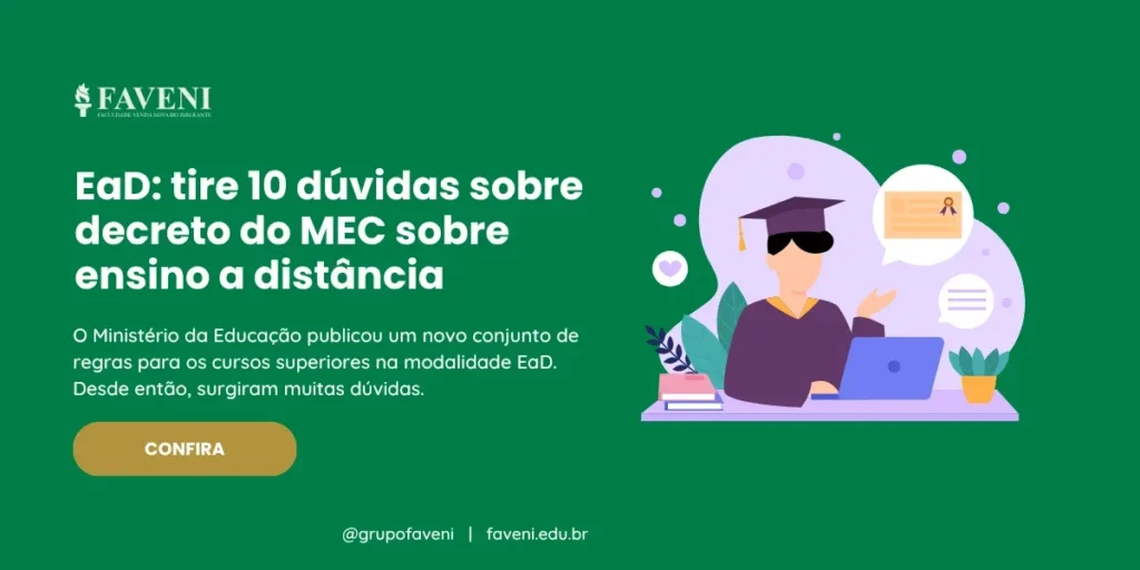 EaD tire 10 dúvidas sobre decreto do MEC sobre ensino a distância