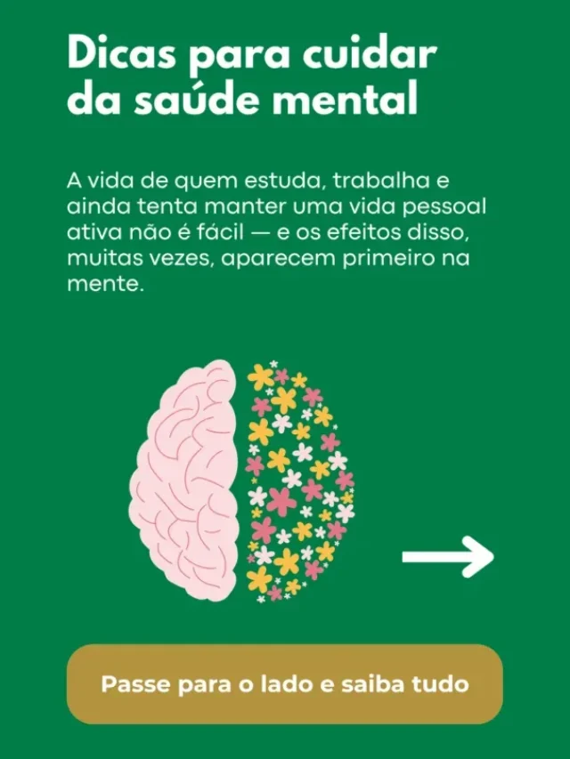 Dicas para cuidar da saúde mental