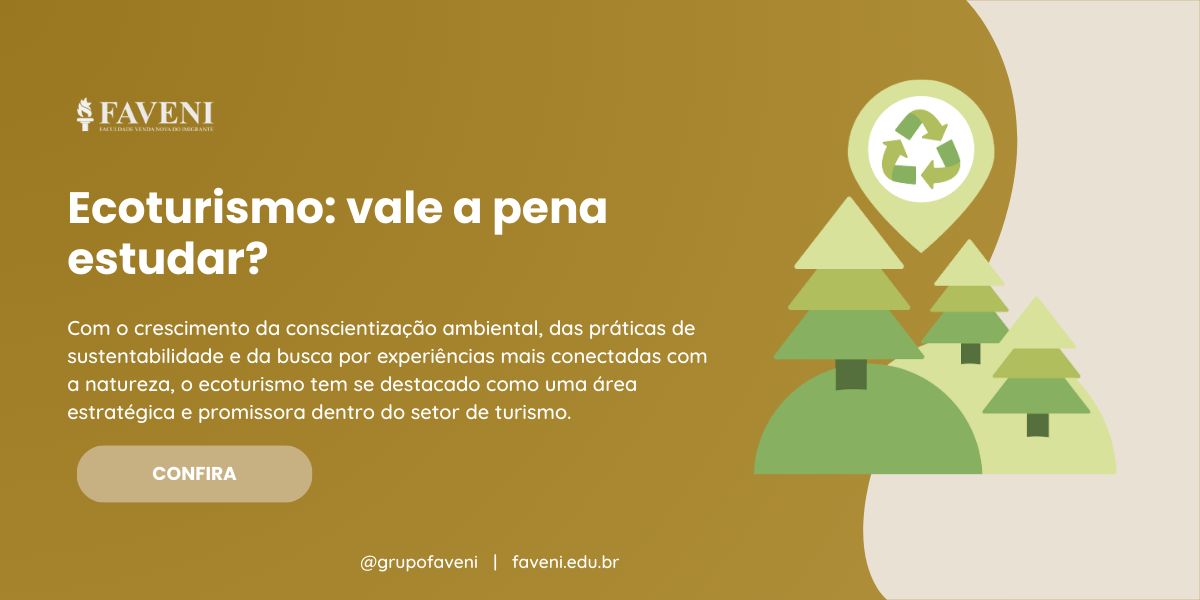 Ecoturismo vale a pena estudar