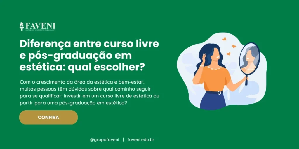 Diferença entre curso livre e pós graduação em estética qual escolher (1)