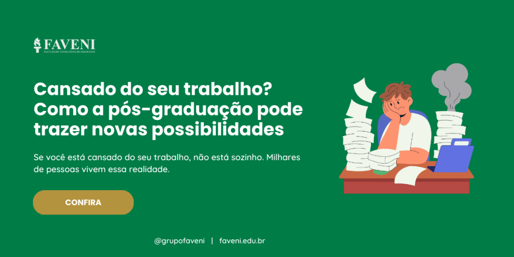 Cansado do seu trabalho