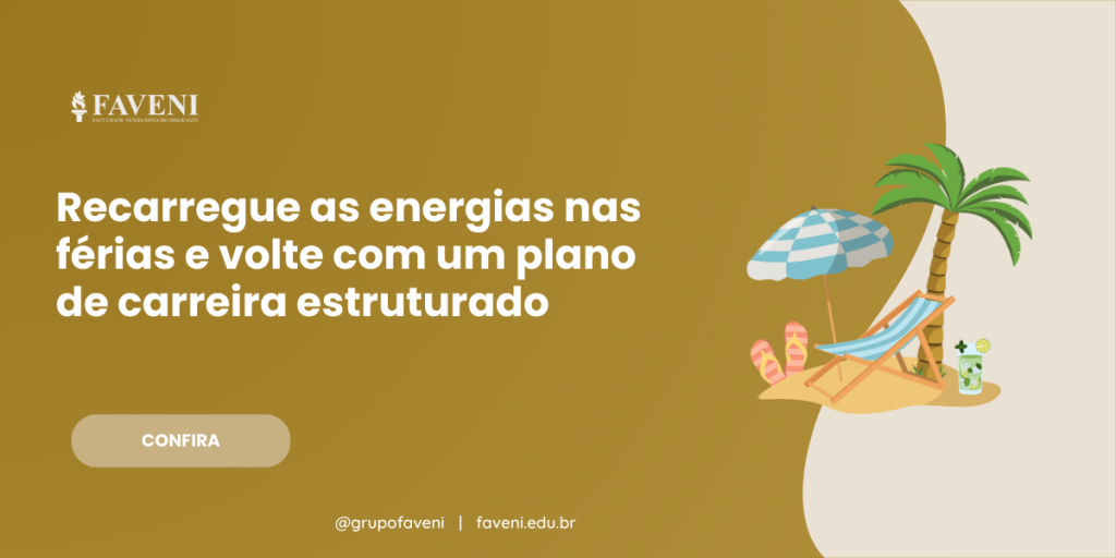 Recarregue as energias nas férias e volte com um plano de carreira estruturado
