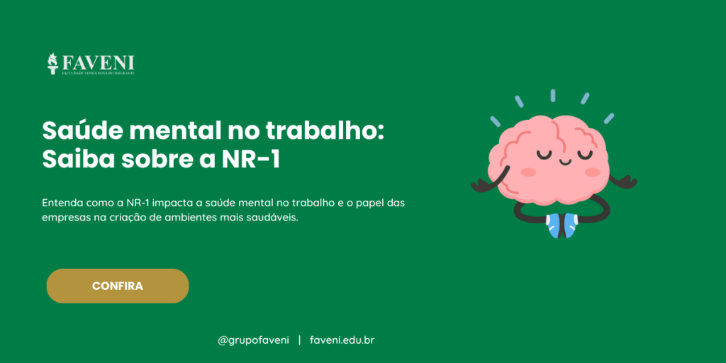 Saúde mental no trabalho Saiba sobre a NR-1