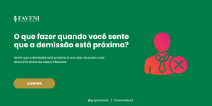 O que fazer quando você sente que a demissão está próxima