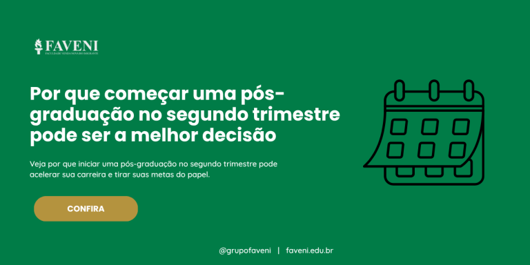 por que começar pos no segundo trimestre