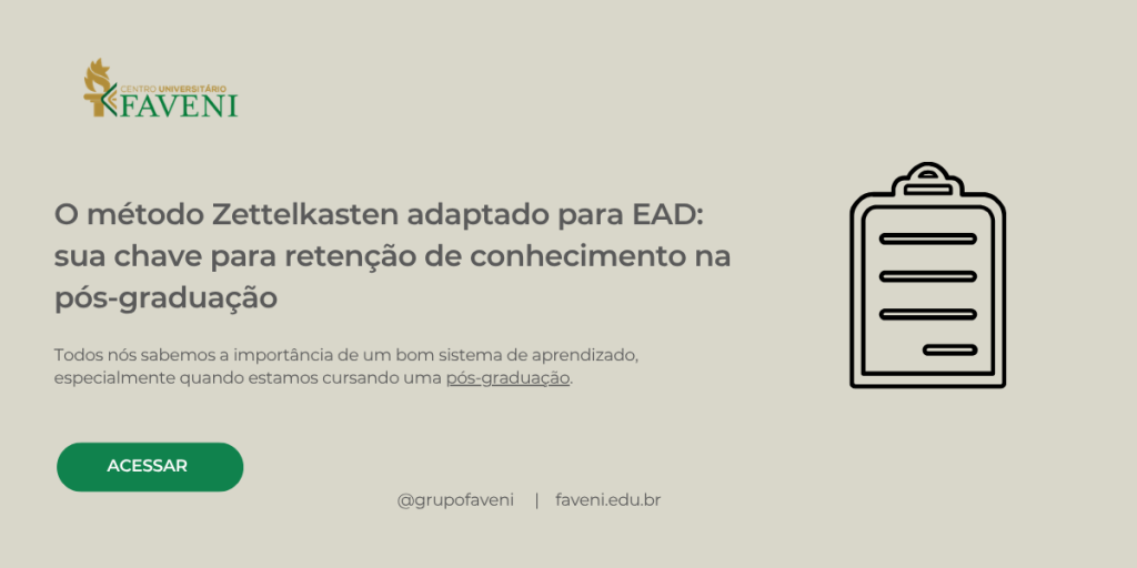 pós-graduação EAD