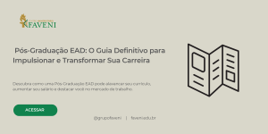 Pós-Graduação EAD