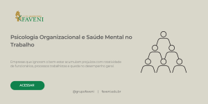 Psicologia Organizacional