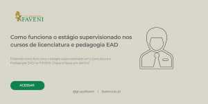 estagio supervisionado